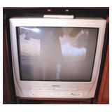 Sylvania UHS/DVD Player T.V. w/Remote