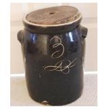 3 Gallon Stoneware Crock