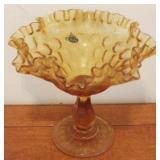 Fenton Dunbar Glass Compote