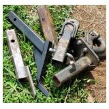 Lot of trailer hitches/receivers
