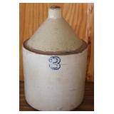 3 Gallon Stoneware Jug