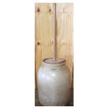 B. Co. Stoneware Churn