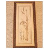 Framed Oriental Print