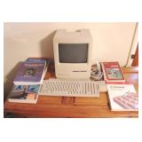 McIntosh Classic II Computer with Books