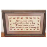 Framed Embroidery