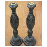 Pair Candle Holders