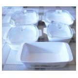 5 pc. Corning Ware Dishes