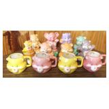 12 pc. lot assorted Care Bears