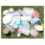Lot of Assorted Tupperware Bowls
