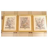 3 pc. Framed Print Set