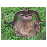 Antique #4 Cast Iron Bell
