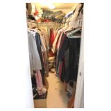 Closet Lot of Assorted Items (Entire Contents)