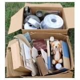 2 Box lots of assorted items