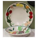 2 Ceramic serving/fruit bowls