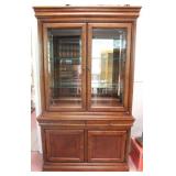 2 Glass door Klaussner China Cabinet