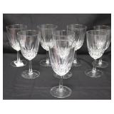 Set of 8 Crystal Wine glasses