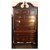 Mahogany Queen Anne highboy