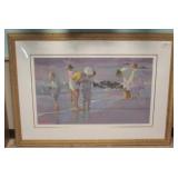 Signed Seaside Print/Watercolor