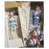 Ashton Drake/Gene Barbie collection - 2 boxes
