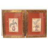 Pair of Framed Artwork