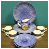 11 Pc Giftco dinnerware