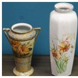 Nippon & Japanese vases