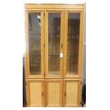 Cabinet w/ glass shelves