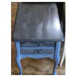 Painted side table
