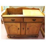 One Drawer Dry Sink- Maple