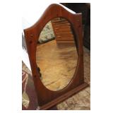 Wooden mirror