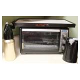 Toaster Oven, Hot sever, and a can opener