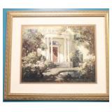 Framed decorative print
