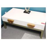 Guildmaster slice 2 drawer coffee table