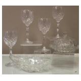 Group Lot of Crystal Glass (6pcs)