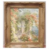 Textured Oil Painting by Lillian Frasca w/ COA