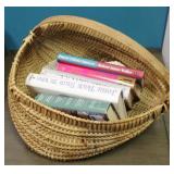 Large Basket w/ novels
