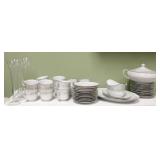 Shelf lot of Grace Fine China 42 pcs