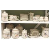2 Shelf lots of International Stoneware 37 pcs