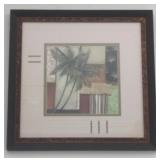 Framed Print - palm tree