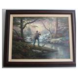 Oil on Canvas by Thomas Kinkade signed & numbered