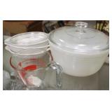 Group lot of Vintage Pyrex items