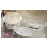 Fire King Casserole Dish & more