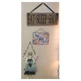 3 Hanging signs