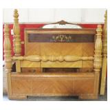 Waterfall Style Full Sized Bed (No Rails)