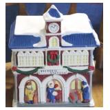 Holiday Cookie Jar - Victorian Station