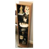 Small shelf with contents