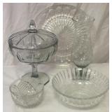 Lot of assorted Glassware & more