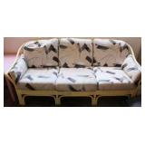 Wicker sofa