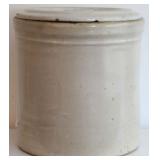 Crock with lid