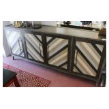 Guildmaster 4 door inlaid console